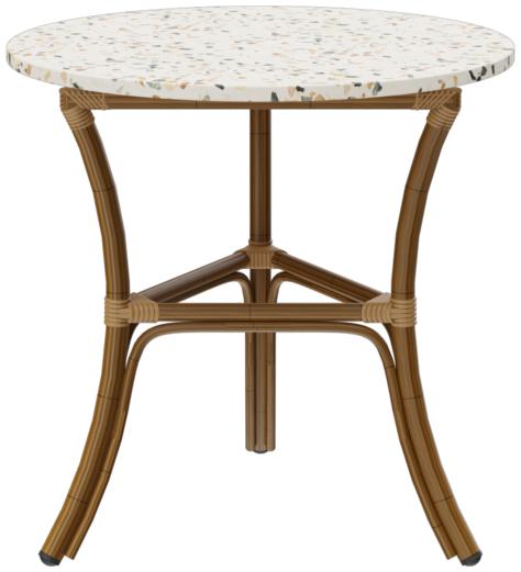 Abbildung table basse Marysol Seitenansicht