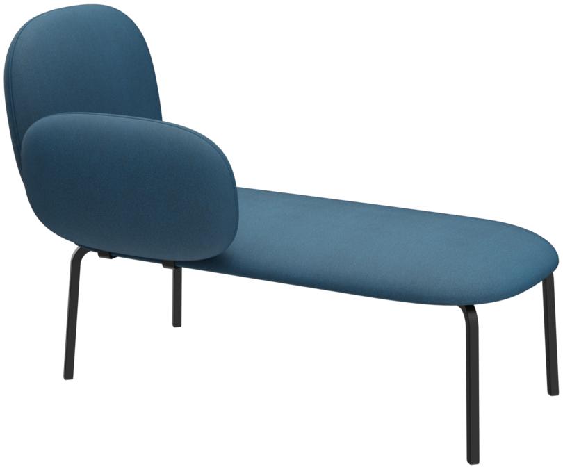 Abbildung Right-hand chaise longue Liberty Schrägansicht