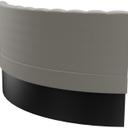 Abbildung Abschlusselement rechts rund Felipa Rückansicht