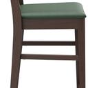 Abbildung halbhoher Hocker Quin Seitenansicht