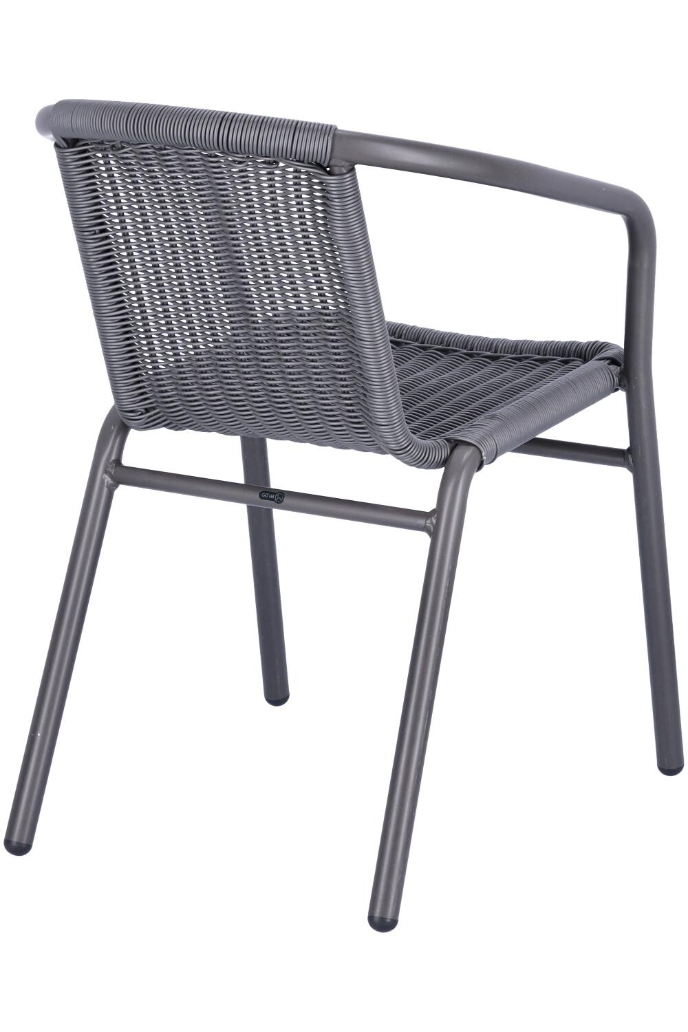 Abbildung Chaise à accoudoirs Enriko Schrägansicht