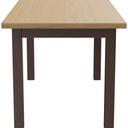 Abbildung Esstisch Dunia Seitenansicht