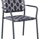 Abbildung Chaise à accoudoirs Brigo Schrägansicht