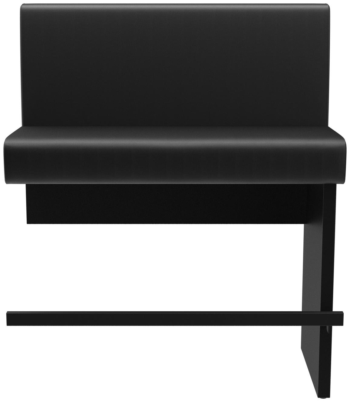 Abbildung Anbau-/Abschlusselement 100 cm H-Line Vorderansicht