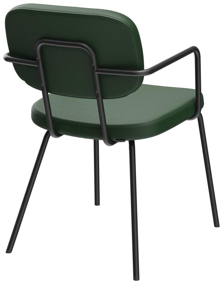 Abbildung Chaise à accoudoirs Vayo Schrägansicht