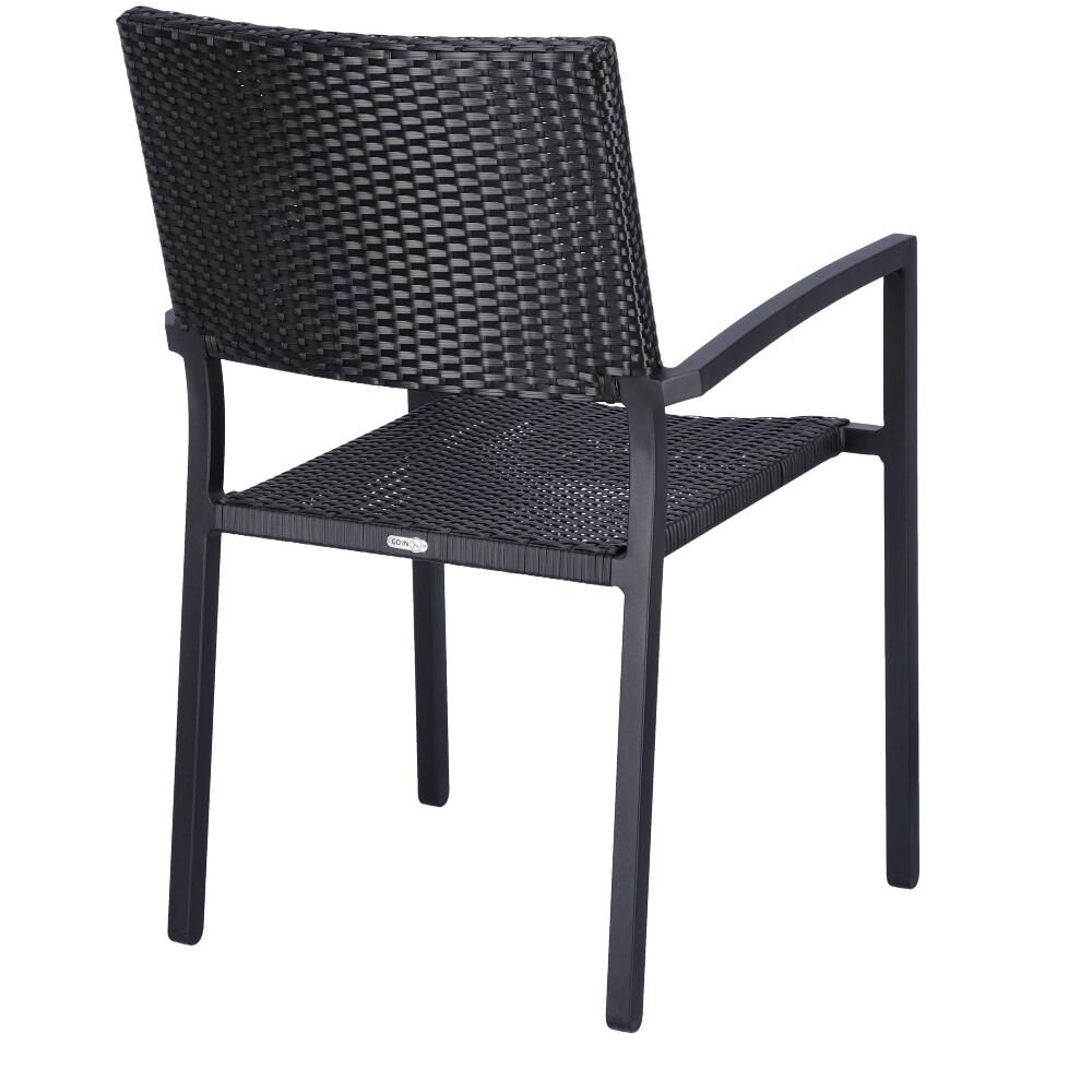 Abbildung Chaise à accoudoirs Tom Schrägansicht