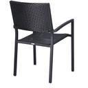 Abbildung Chaise à accoudoirs Tom Schrägansicht
