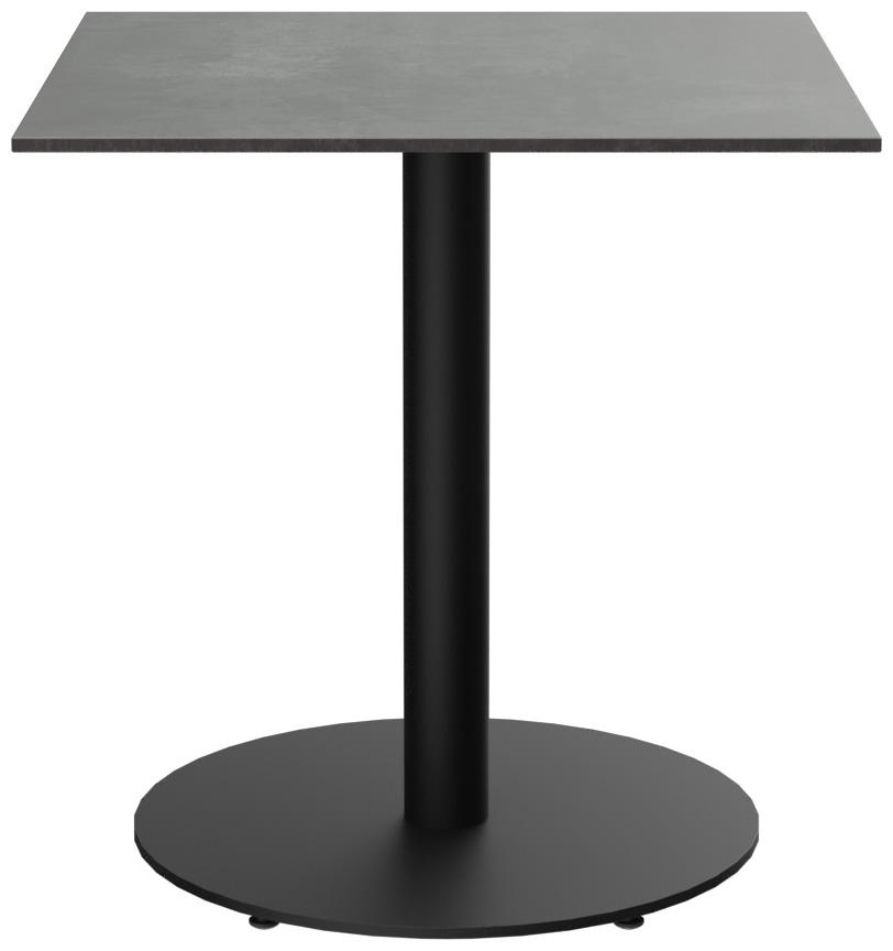 Abbildung lounge-high table Kerst Slim Seitenansicht