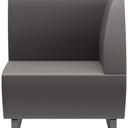 Abbildung Abschlusselement rechts D-Line Vorderansicht