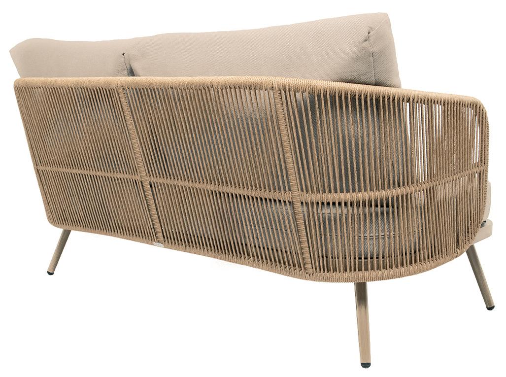 Abbildung 2-Sitzer-Element Sanaia Schrägansicht