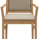 Abbildung Chaise à accoudoirs Liah Vorderansicht