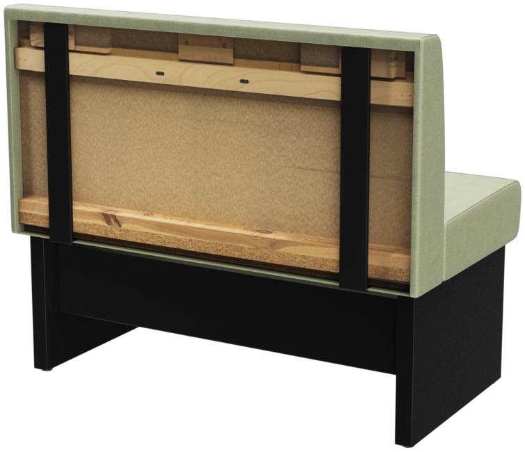 Abbildung Single/base element 100 cm H-Line Schrägansicht