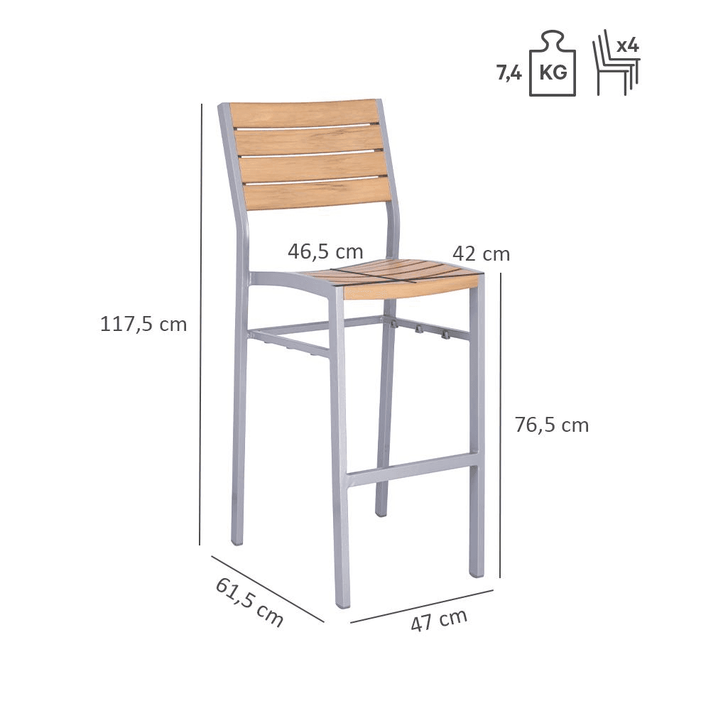 Abbildung Tabouret de bar Tito