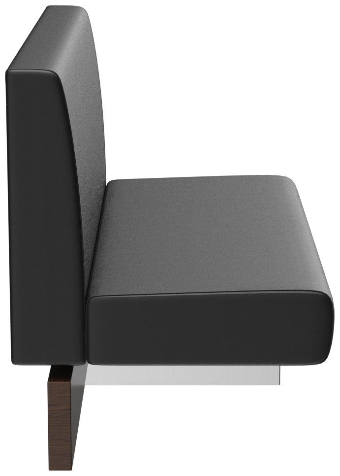 Abbildung Anbau-/Abschlusselement 100 cm H-Line Seitenansicht