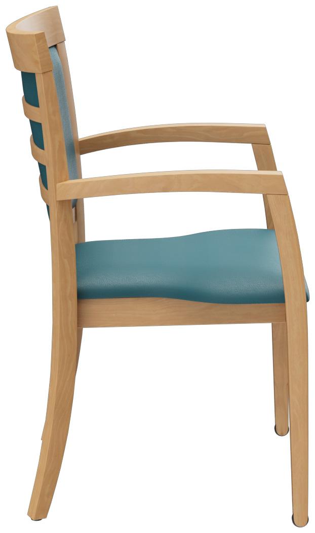 Abbildung Armstoel Mily Seitenansicht