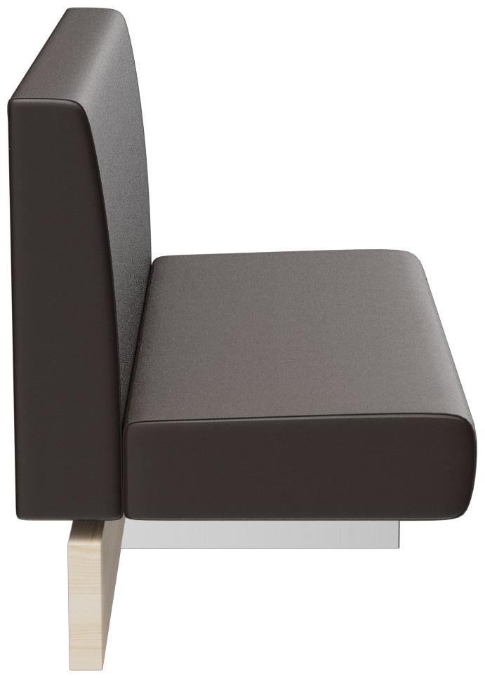 Abbildung Anbau-/Abschlusselement 100 cm H-Line Seitenansicht