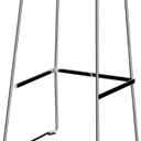 Abbildung Tabouret de bar Yoko Schrägansicht