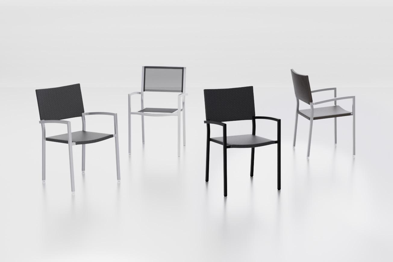 Abbildung Chaise à accoudoirs Tom