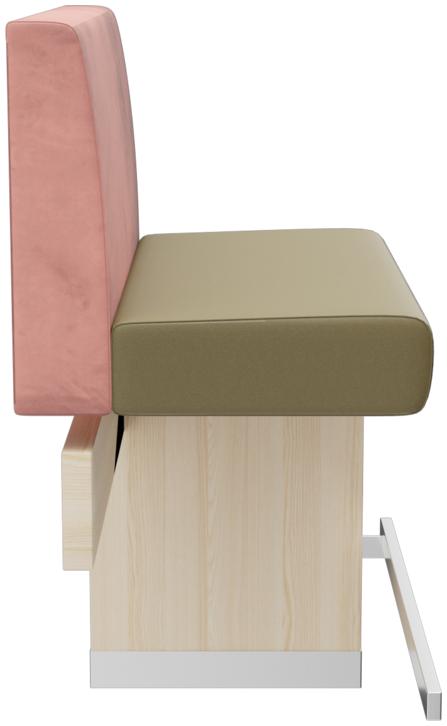 Abbildung Extension/End element 100 cm H-Line Seitenansicht