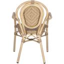 Abbildung Armlehnstuhl Marco Rückansicht