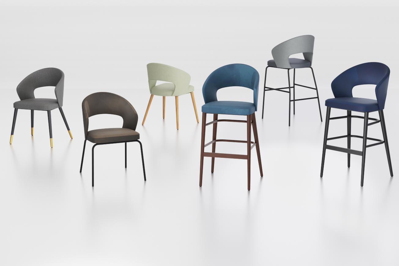 Abbildung Chaise à accoudoirs Nilla