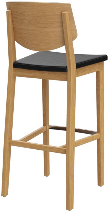 Abbildung bar stool Quorum C Schrägansicht