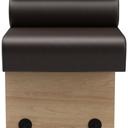 Abbildung Right end element 60 cm Ripple Vorderansicht