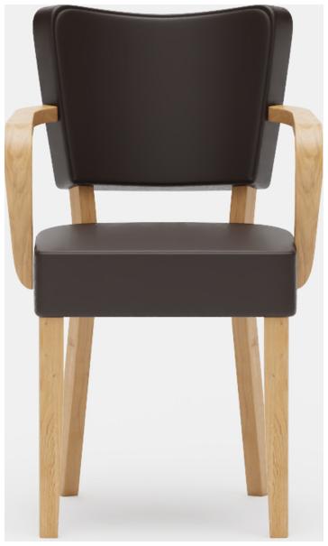 Abbildung Armchair Damara Vorderansicht