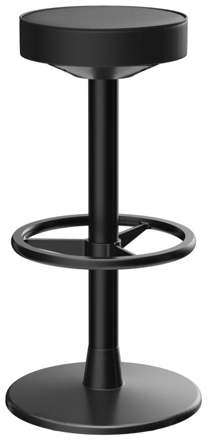 Abbildung Tabouret de bar Modular S Seitenansicht
