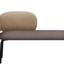 Abbildung Left-hand facing chaise longue Liberty Vorderansicht