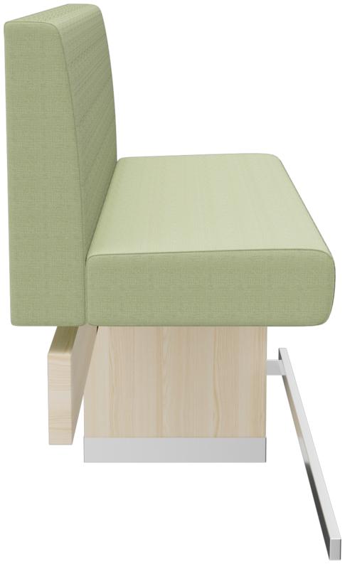 Abbildung Extension/end element 150 cm H-Line Seitenansicht