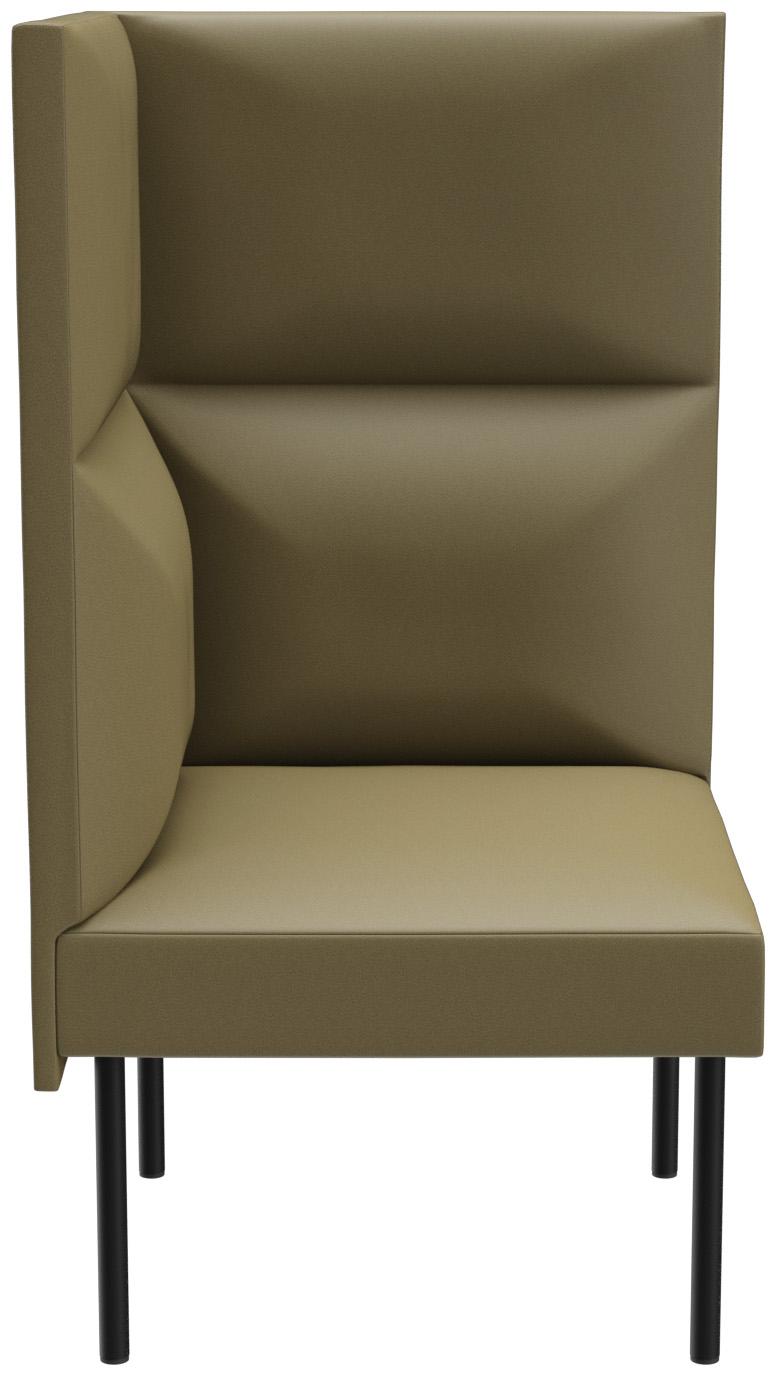 Abbildung Eck-/Abschlusselement links Tuya B Vorderansicht