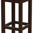 Abbildung halbhoher Hocker Delu Schrägansicht