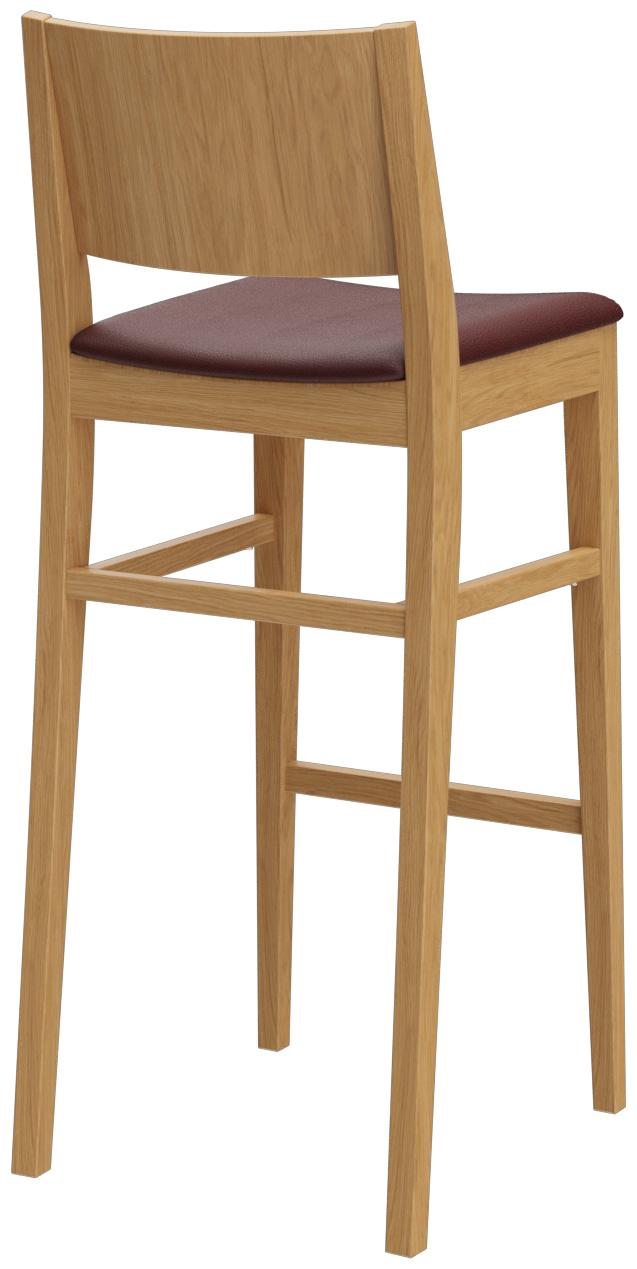 Abbildung Barhocker Quin Schrägansicht