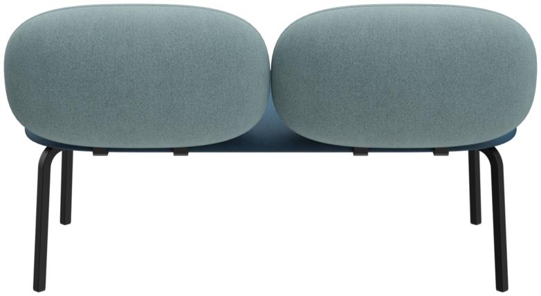 Abbildung 2-seater element Liberty Rückansicht
