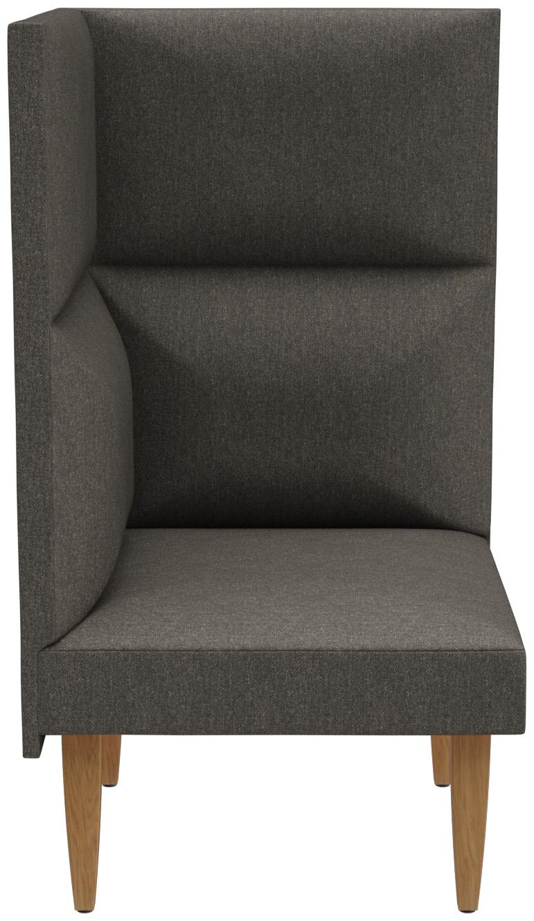 Abbildung Eck-/Abschlusselement rechts Tuya B Seitenansicht