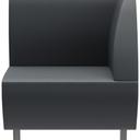 Abbildung Abschlusselement rechts D-Line Vorderansicht