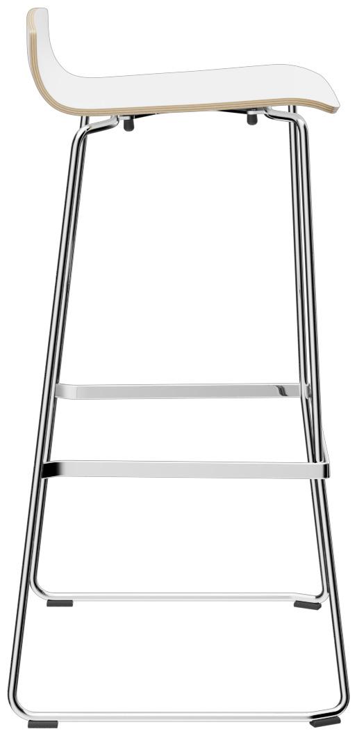 Abbildung Tabouret de bar Yoko Seitenansicht