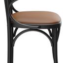 Abbildung Chaise à accoudoirs Greta Seitenansicht