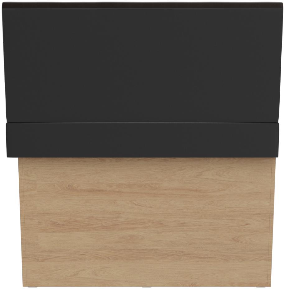 Abbildung Right-hand end element 120cm Ripple Rückansicht