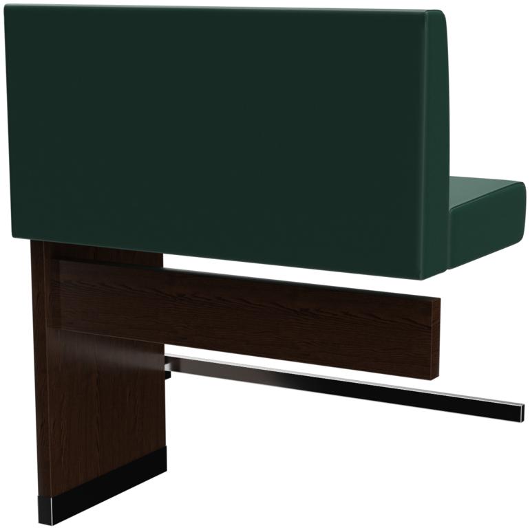 Abbildung Extension/End element 100 cm H-Line Schrägansicht
