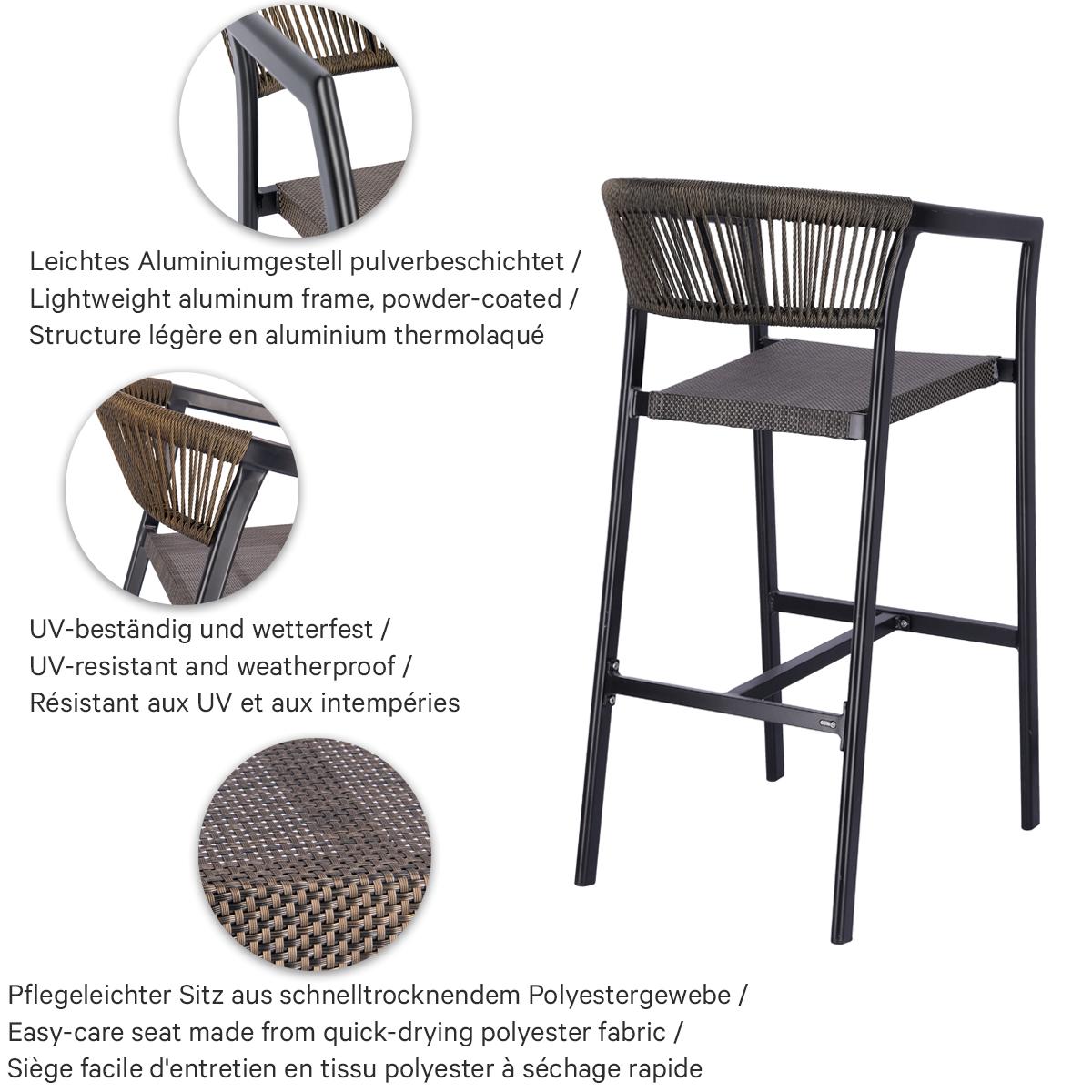 Abbildung Tabouret de bar Malida