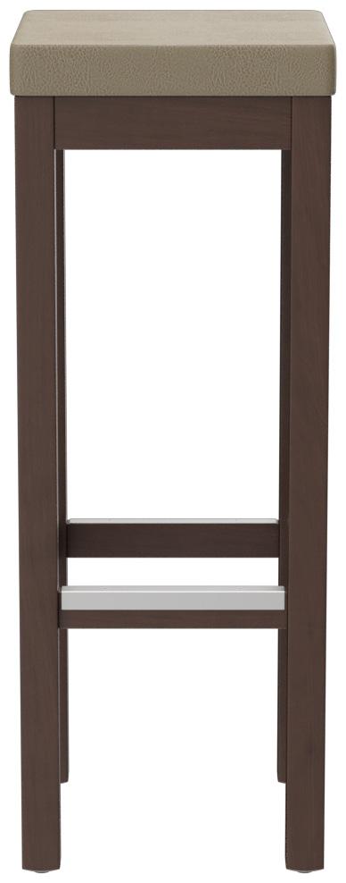 Abbildung bar stool Delu Seitenansicht