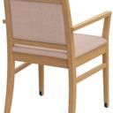 Abbildung Chaise à accoudoirs Liah Schrägansicht