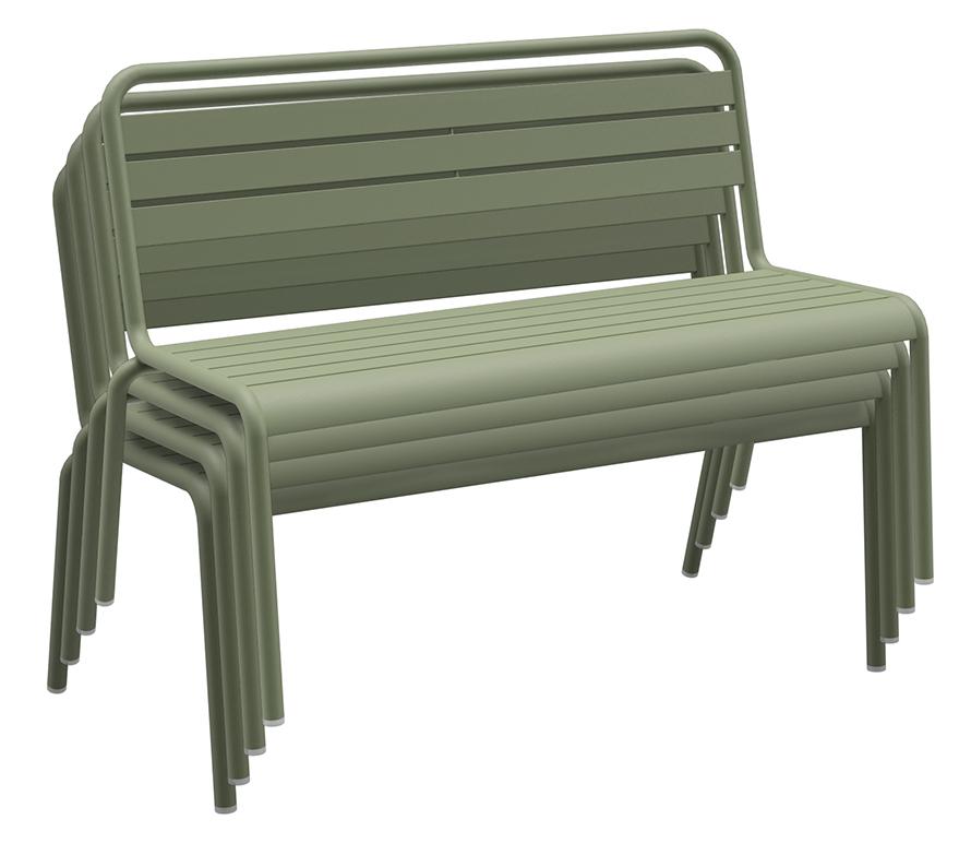 Abbildung 2-seater bench Heco