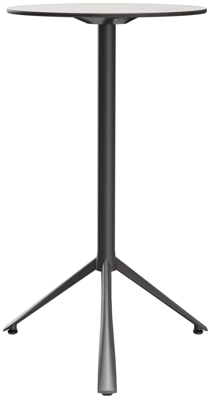 Abbildung Stehtisch Kari Schrägansicht