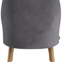 Abbildung Armchair dining table height Cliff Rückansicht
