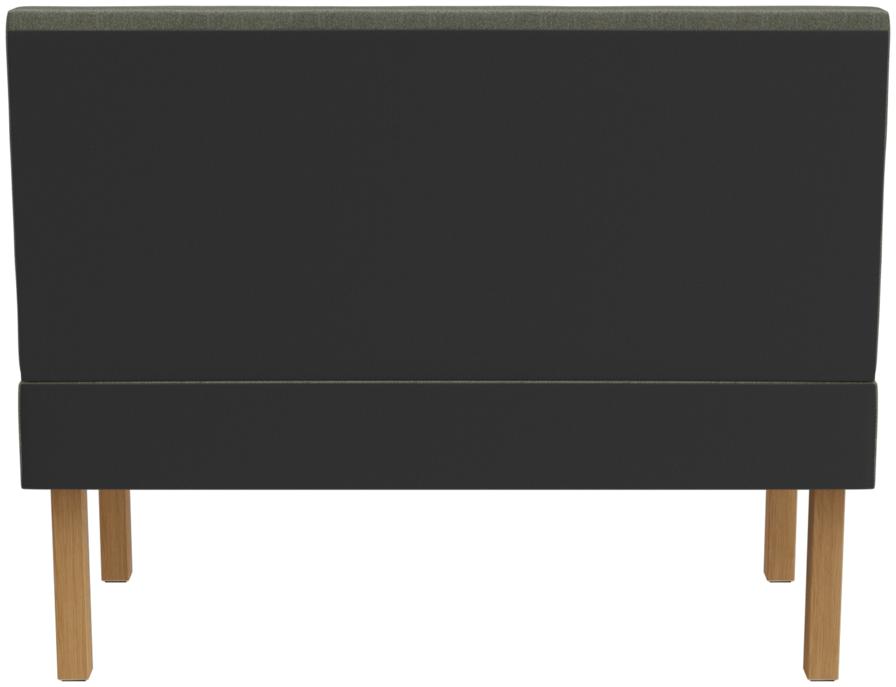 Abbildung Single element 120 cm Ripple Rückansicht