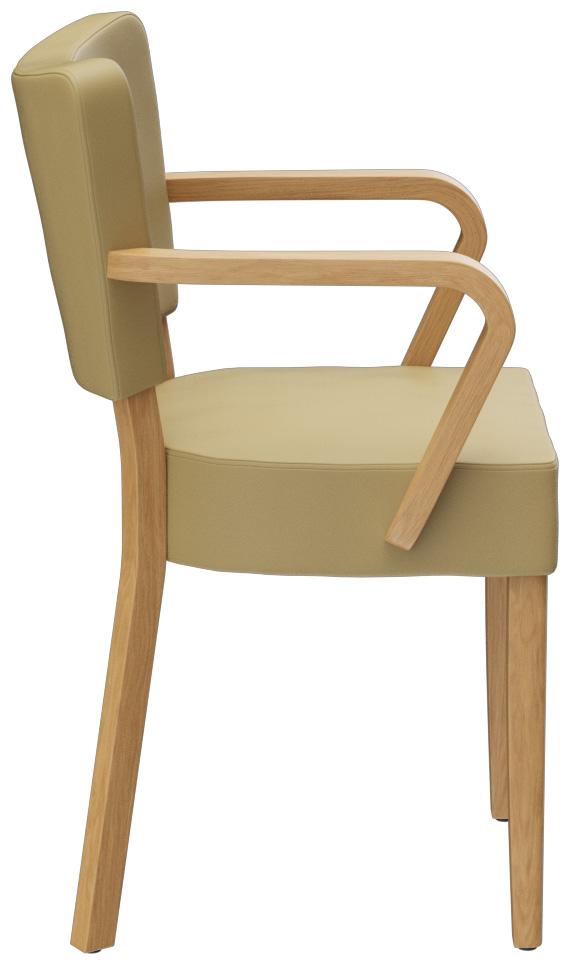 Abbildung arm chair Damara Seitenansicht