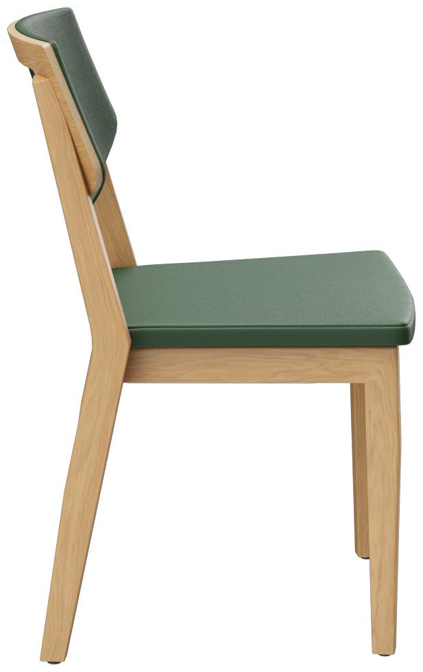 Abbildung chair Quorum O Seitenansicht